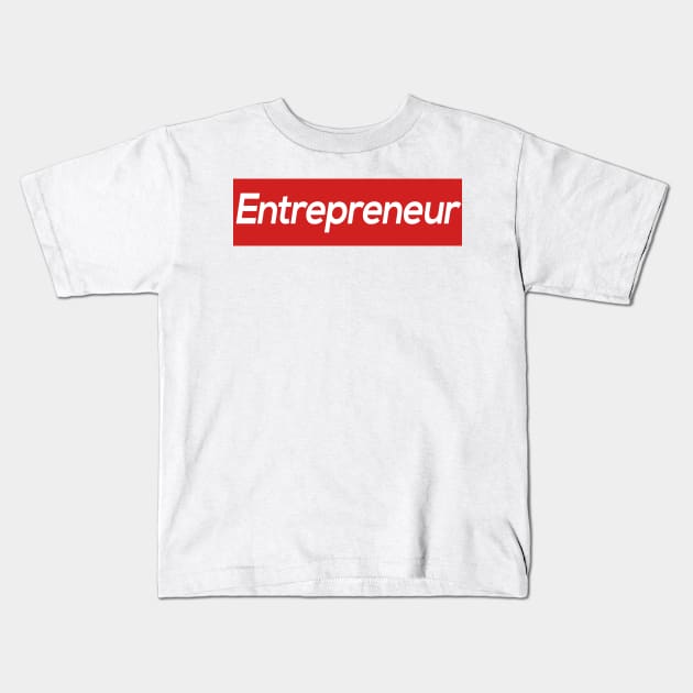Entrepreneur Design Kids T-Shirt by atomstartup